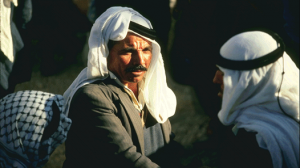 Palestinian Men Shopping in a Moslem quarter of Old Jerusalem